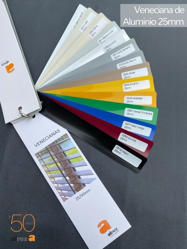 Colección Veneciana de aluminio 25 mm Alrex