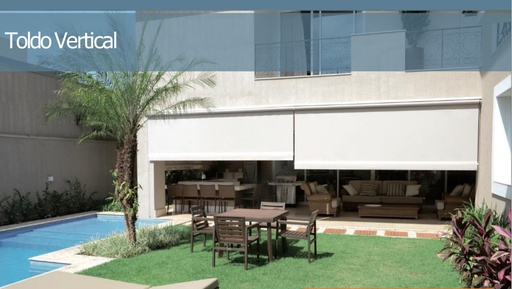 Toldo vertical para exterior